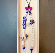 แบรนด์ Casetify สายโทรศัพท์ Charm Co Takashi Murakami MRDOB เชือกแขวนโทรศัพท์มือถือห่วงแขวนซิลิโคนอเ