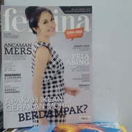 MAJALAH FEMINA NO.30 AGUSTUS 2015 COVER SANDRA DEWI