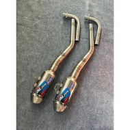 Gtx/rbt full set duckknalpot Type Rc TITAN Original Al225 racing exhaust