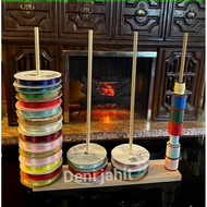 Ribbon sitting rack/ ribbon storage rack/ hair tie rack scrunchie rack