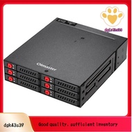 6-Bay 2.5Inch  SSD HDD Enclosure Mobile Rack/Enclosure Hard Disk Enclosure Rack Data Storage for 5.2