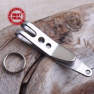 Mini Edc Gear Pocket Suspension Clip Hanger Tool Key Keychain Ring W7l9
