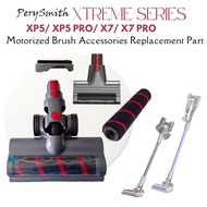 Perysmith Pro Series Motorized Brush Head & Dust mite Brush for XP5 XP5 Pro X7 X7 Pro Vacuum Cleaner