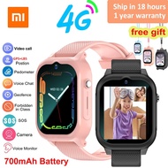 🔥Xiaomi สมาร์ทวอทช์4G ของแท้,สมาร์ทวอทช์ GPS สำหรับเด็ก + LBS การสนทนาทางวิดีโอ SOS สำหรับเด็กมีกล้องติดตามตำแหน่งนาฬิกาโทรศัพท์มือถือ