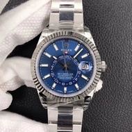 Product kyDweller Skywalker42mm Men's Fully Automatic9001Core Dual Zone Blue Surface Letter Toy