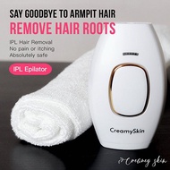 Ready Stock | Creamy Skin IPL Laser Hair Removal | Hair Remover | Skincare | Buang Bulu | Home Use H