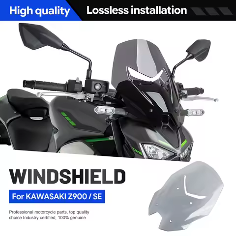 Fairing Windshield For Kawasaki Z900 Motorcycle Windshield Headlight Fairing Wind Deflector Windscre