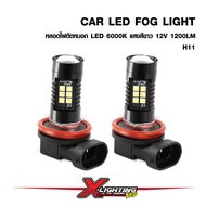 ไฟตัดหมอก LED ขั้ว H3 H11 HB4 (สีขาว)