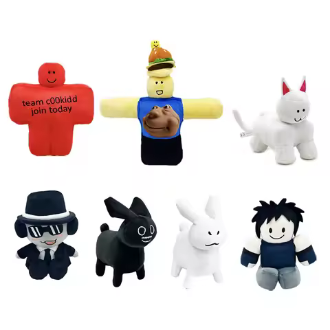 Forsaken Two Time Gubby c00kidd 007n7 Chance Plush Toys Game Plushies Stuffed Toys Kids Boys Girls B