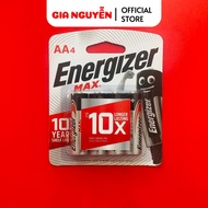 Pin tiểu AA ALkaline Energizer MAX E91 BP4 vỉ 4 viên