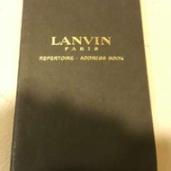 LANVIN 全新筆記本C