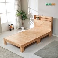 [Chemiere] Make Rubber Wood Super Single Bed Frame (Head Storage Type) KFR-303SS