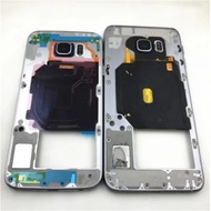 Middle Frame Bezel Housing Chassis For Samsung Galaxy S6 S6 edge With Camera Lens
