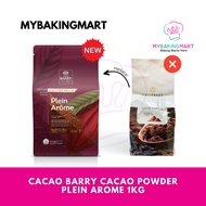 Cacao Barry Cacao Powder Plein Arome 1kg Original Packaging Serbuk Koko Callebaut Cocoa Powder