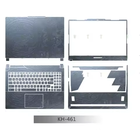 TT Dazzle Protector Skin Stickers For MSI Cyborg 15 A12V 15.6"