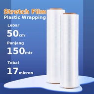 Plastic Wrapping/Stretch Film50cm *150mtr Clear Plastic Wrapping Wrap/Wrapping/Stretch Film/Suitcase Reping