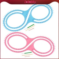 [Lohobby] 8 Shaped Knitting Loom Set Long Knitting Board Loom Craft Yarn Kit DIY