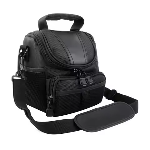 DSLR Camera Bag Waterproof Camera Case Shoulder Bag for Canon EOS 4000D 2000D 750D Nikon D40 P600 D3