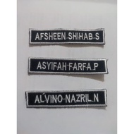 Custom Embroidery Name Bet MAX 01 213 Computer Embroidery Neat Stitching Size 1.8x8.5cm Ready for Em