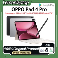OPPO Pad 4 Pro Snapdragon 8 Elite 13.2 inches IPS LCD 144Hz 12140mAh 67W Fast Charging OPPO Tablet O