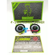 MOHAWK 4" Speaker - 2 WAY COAXIAL DASHBOARD SPEAKER - PLUG & PLAY PERODUA OEM Mohawk 2way Oem speake