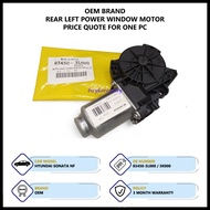 Hyundai Sonata NF OEM Rear Power Window Motor (Left 83450-3K000 / Right 83460-3K000)