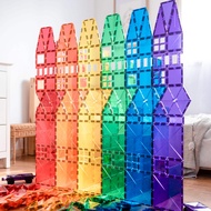 [Connetix Tiles] 212 Piece Rainbow Mega Pack - STEAM Educational Magnetic Tiles Learning Toy