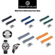 Crafter Blue for SSC813 Speedtimer 20mm Rubber Watchband
