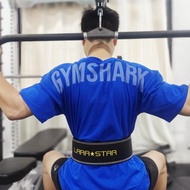 New style In Stock Gymshark Power Mens Short-sleeved Elastic Round Neck Fitness Sweat Suit