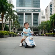 Ride On Car Pambatang Sakyanan Toddler Push Car Baby Wiggle Car Musical Kids Toy