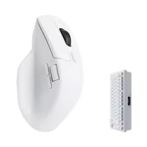 Keychron M6 Wireless Optical Mouse 4K Polling Rate Version 2.4GHz & Bluetooth Type-C Mice 3395 Senso