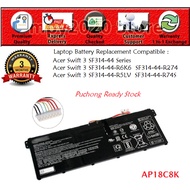 Acer Swift 3 SF314-44 Series SF314-44-R6K6 R274 R5LV SF314-44-R74S Laptop Battery Replacement Puchon