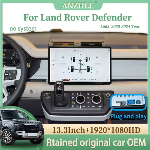 13 Inch For Land Rover Defender 90 110 130 L663 Screen 2020 2024 Retains All The Functions Of The Or
