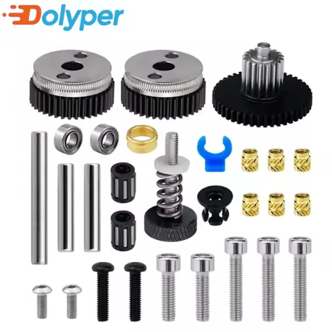 HGX All Metal Extruder HGX-LITE-Extruder Hardened Steel Reduction Gear Extruder for Ender3/Ender5/CR