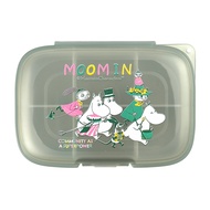 ❤️Pill Box❤️New Style~Moomin Large Capacity 1 Week 7 Days Color with Lanyard Portable Anti-dust Pill