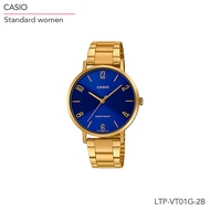 นาฬิกา Casio Standard Women นาฬิกาข้อมือผู้หญิง รุ่น LTP-VT01G LTP-VT01G-1B LTP-VT01G-2B LTP-VT01G-4