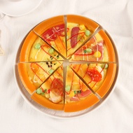 PU Simulation Food Triangle Pizza Slice Model Simulation Beef Pizza Window Decoration Simulation Foo