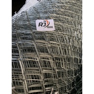 [1ROLL] Kawat Harmonika Wajik Pagar Galvanis BWG 16 Tinggi x Panjang 1.5M x 30M
