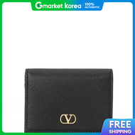 Valentino | Valentino 5Cc V-Logo Bifold Wallet 12 Black 8W2P0Aj3Snp 0No