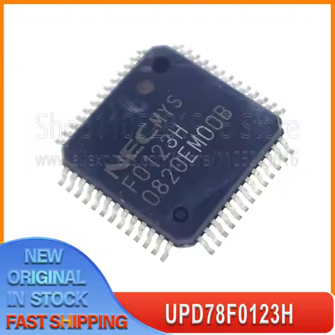 1~20PCS/LOT UPD78F0123H UPD78F0123HGB UPD78F0123HGB-8ET-A F0123H QFP52 100% New Original Spot stock