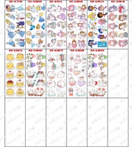 Edible stamp stiker makanan edible stiker edible image G179-G189