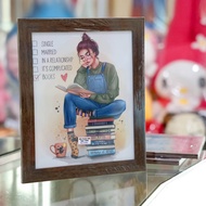 Modern Minimalist Brown 10R Photo Frame 245 Frame 10R Typ c003