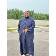 JUBAH BL PREMIUM PLUS SIZE 5XL 6XL 7XL