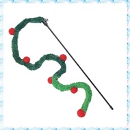 (WTQA) 5Pcs Cat Toys Cat Teaser Wand Cat Interactive Toys Funny Colorful Rod Cat Wand Toy