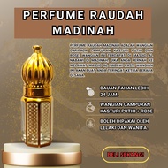 Raudah Medina PERFUME Fragrant PERFUME | Rawdah Medina | Oud Bukhoor Syifa | Attar White Oud, Gold, Zam Zam.