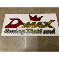 Sticker Screen Work Dmax Racing Thailand