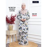 KR19KR72 Baju Kurung Moden Premium Lycra Korea Selesa Cantik Anggun Bergaya.