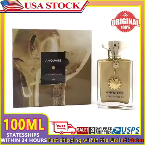 2025 Amouage Jubilation 40 ml Man Perfume Extrait Parfum Spray