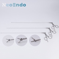 Gynecology Rigid Biopsy Forceps and Rigid Scissors, Hysteroscopy Instruments 5Fr x 340mm