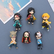Demon Slayer Refrigerator Magnetic Sticker Three-Dimensional Creative Cartoon Anime Nezuko Tanjiro D